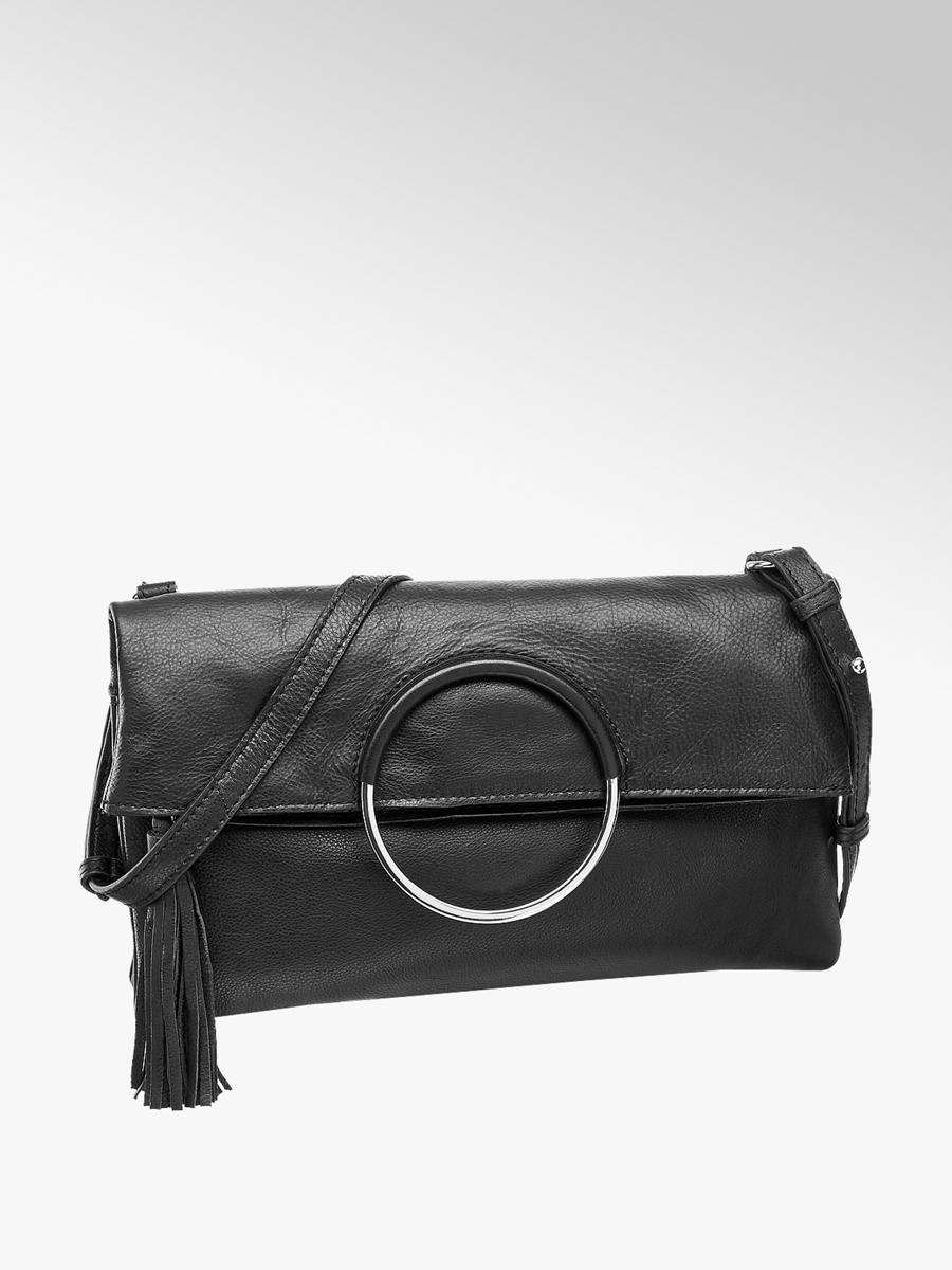 Gratis Leer Bezorgd RetourVanharen Clutch Avenue En Zwarte 5th nl yYbf67gv
